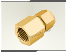 Brass Female Connector Assembly 